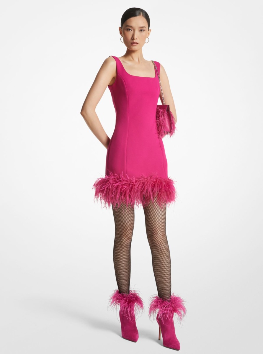 Michael Kors Pink Woman Shift Dress GOOFASH