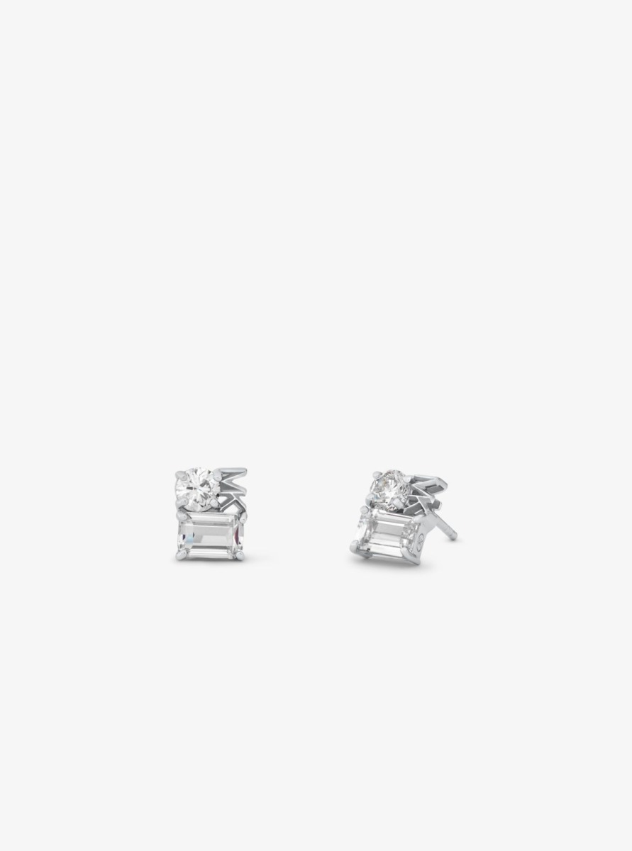 Michael Kors Silver Earrings Women GOOFASH