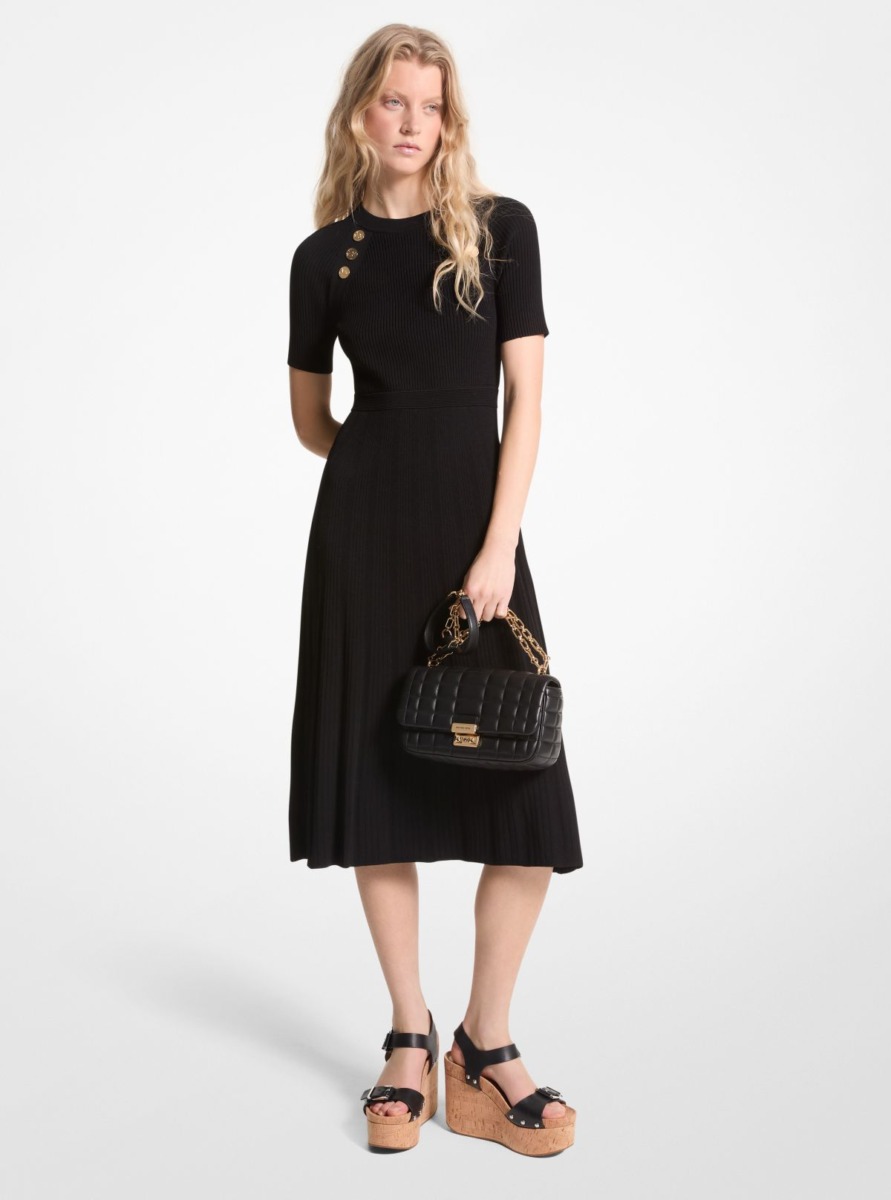 Midi Dress Black for Woman from Michael Kors GOOFASH