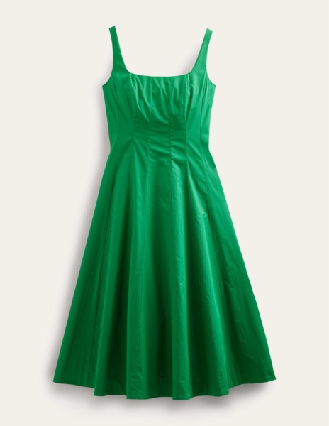 Midi Dress - Green - Boden - Ladies GOOFASH