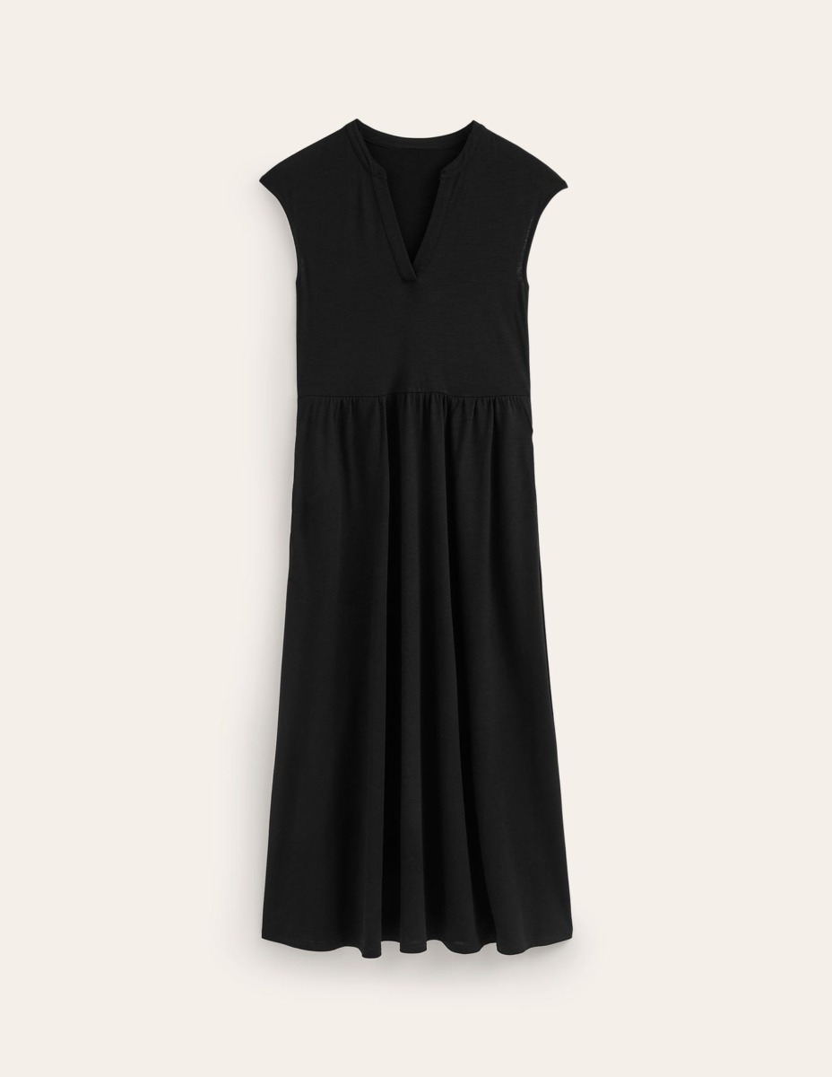 Midi Dress in Black - Boden GOOFASH