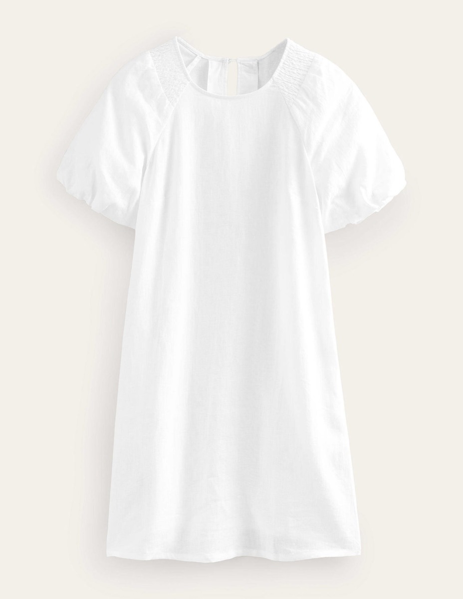 Mini Dress in White for Woman from Boden GOOFASH
