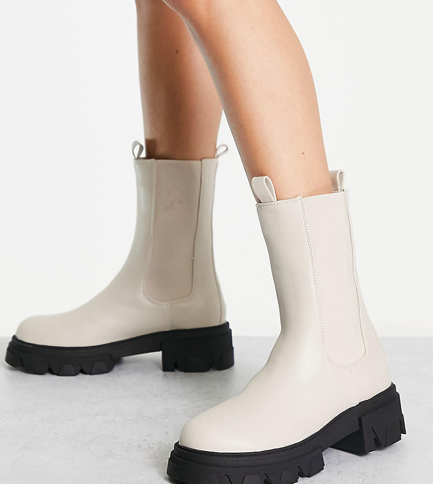 Missguided Womens Boots White from Asos GOOFASH