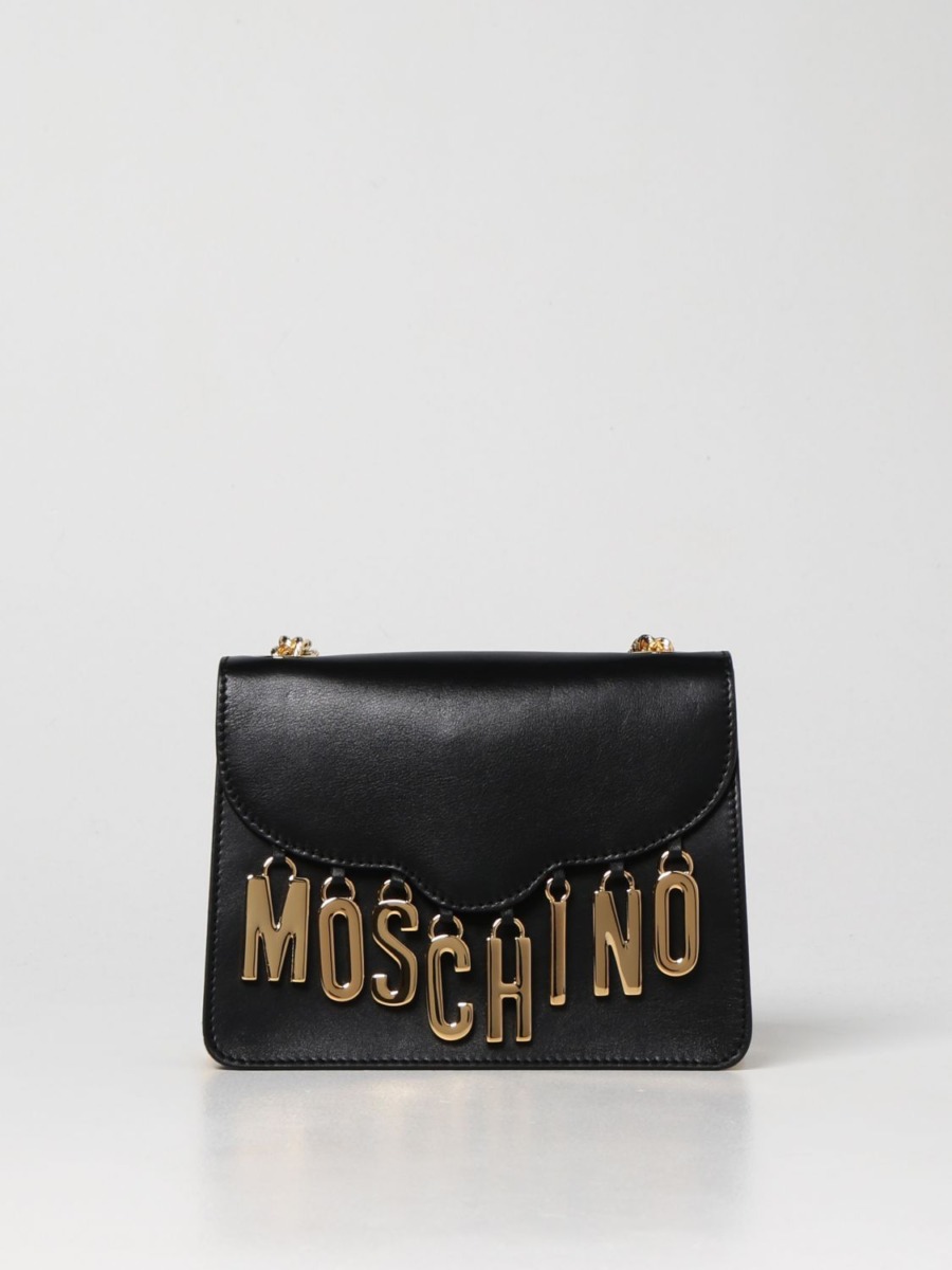 Moschino Womens Black Bag from Giglio GOOFASH