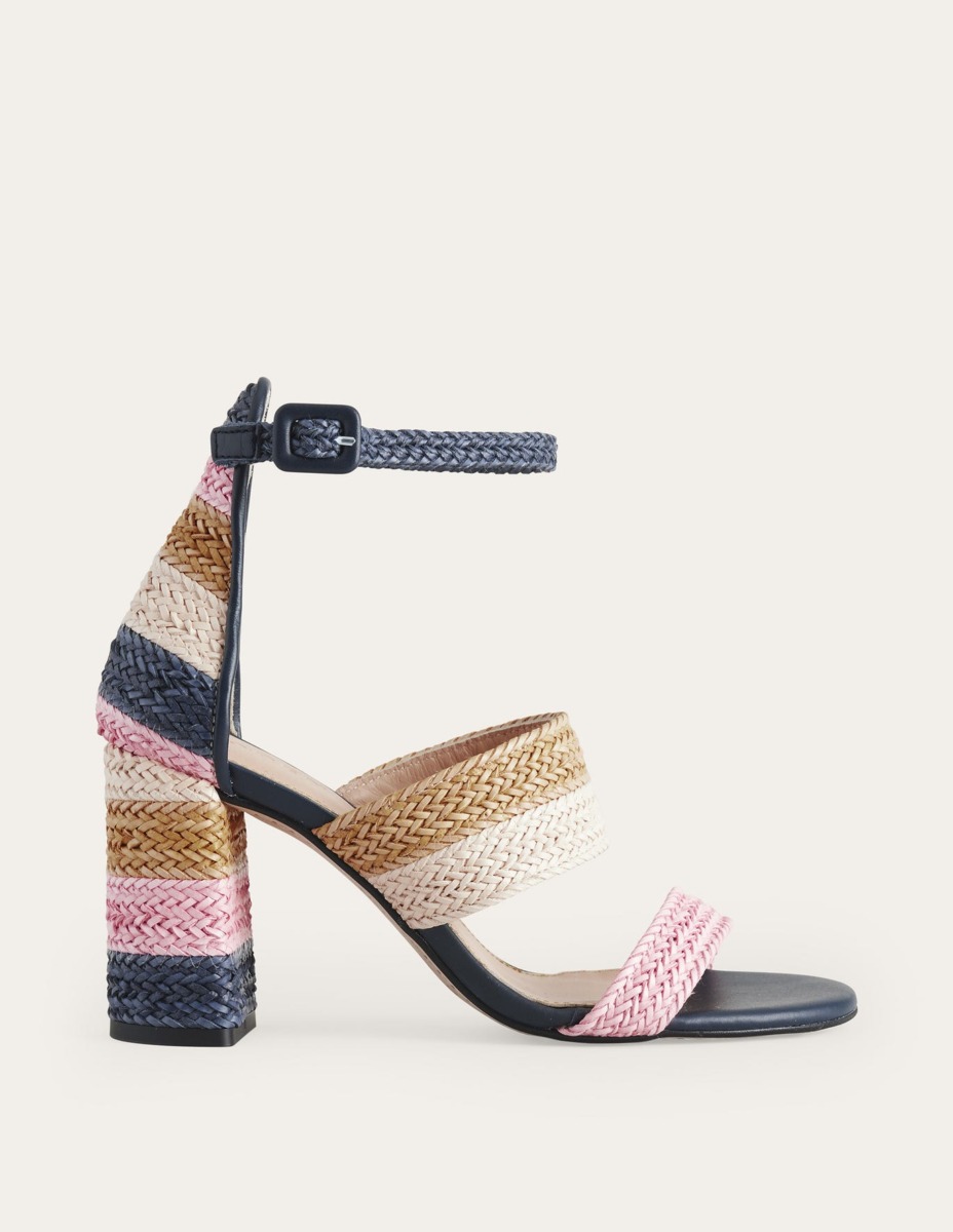 Multicolor Heeled Sandals at Boden GOOFASH
