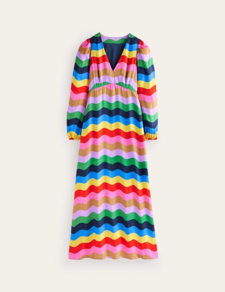 Multicolor Tea Dress for Woman by Boden GOOFASH