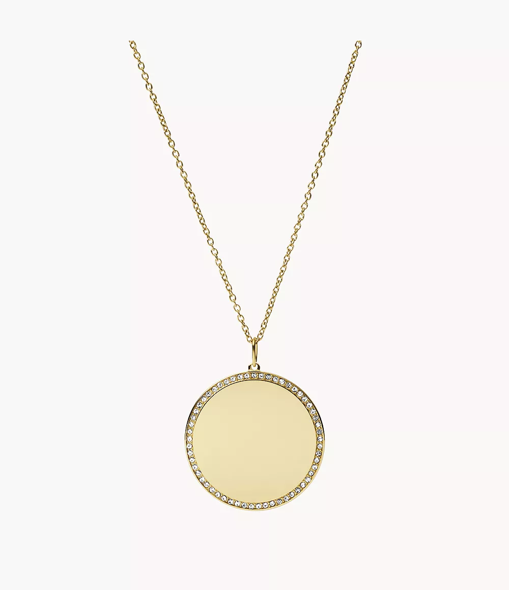 Necklace Gold by Fossil GOOFASH
