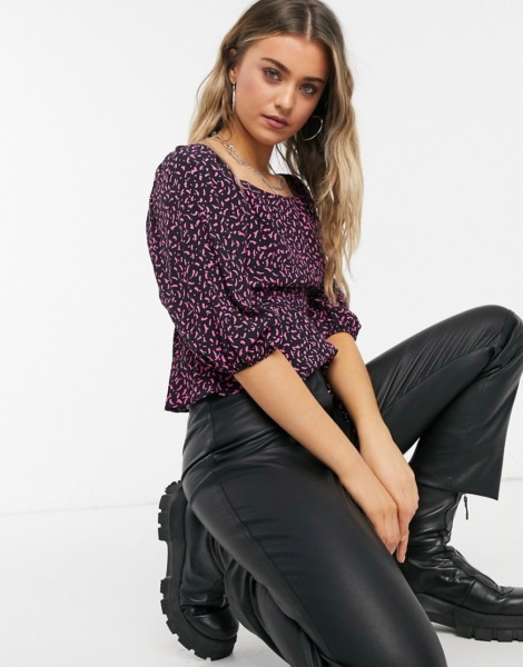 New Look - Womens Top in Black by Asos GOOFASH