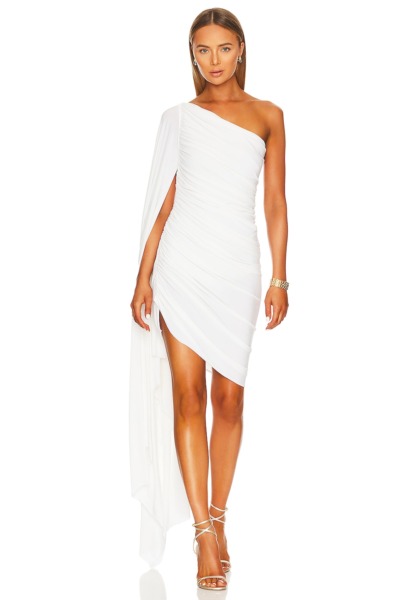 Norma Kamali - Mini Dress White - Revolve - Woman GOOFASH