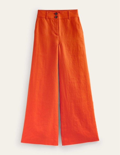 Orange Womens Trousers - Boden GOOFASH