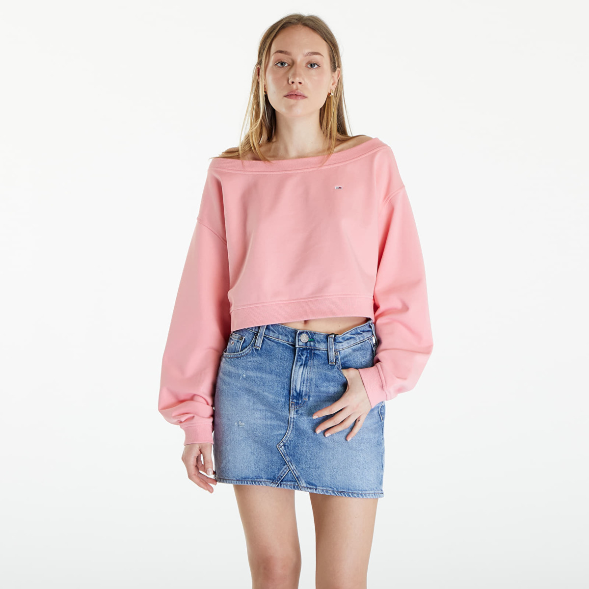 Pink Sweatshirt Tommy Hilfiger Women - Footshop GOOFASH