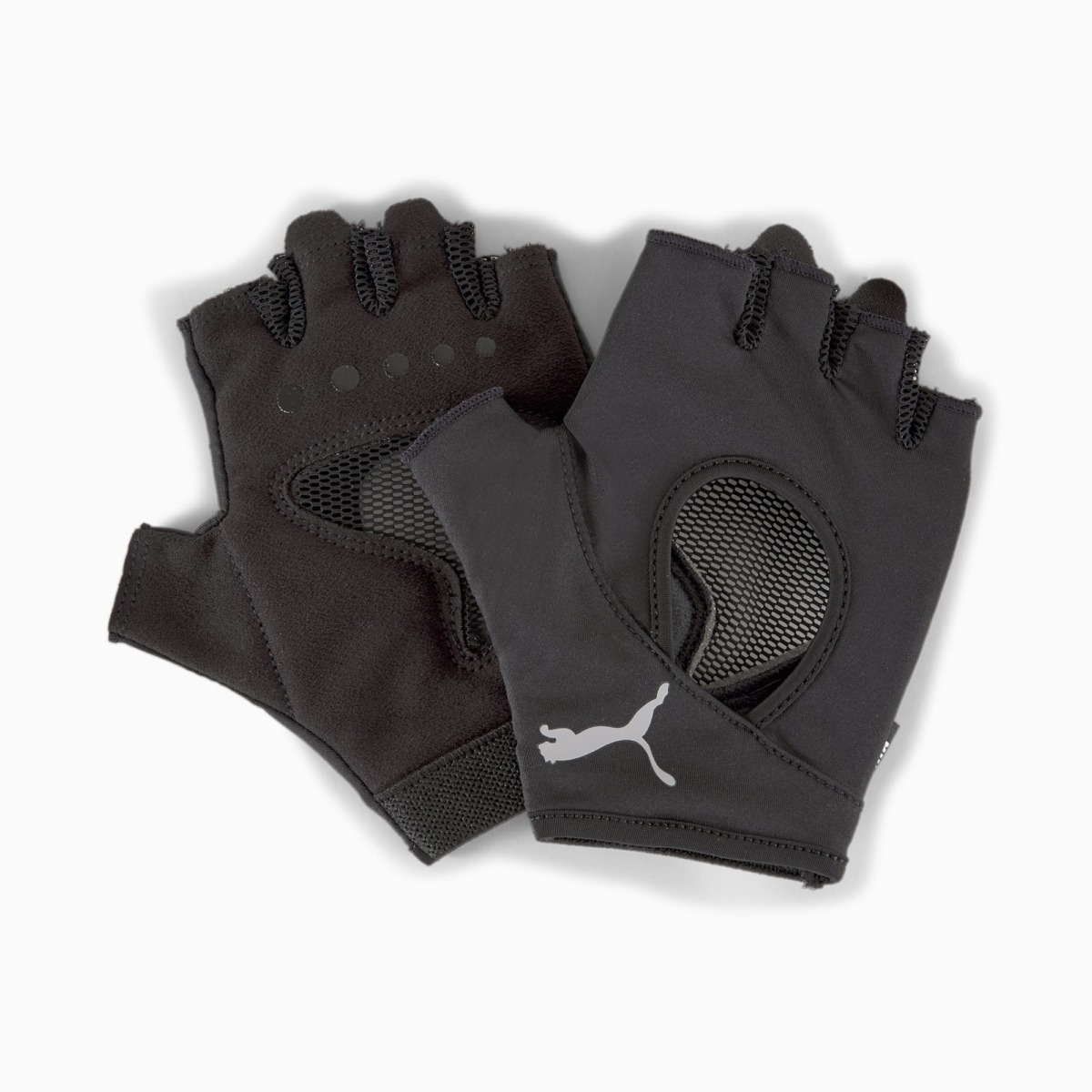 Puma - Lady Gloves in Black GOOFASH