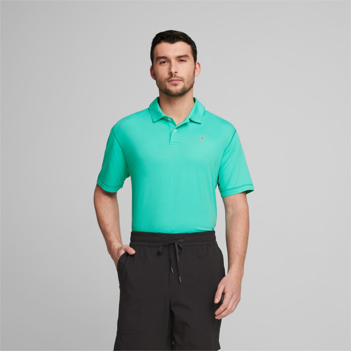 Puma - Men's T-Shirt Green GOOFASH