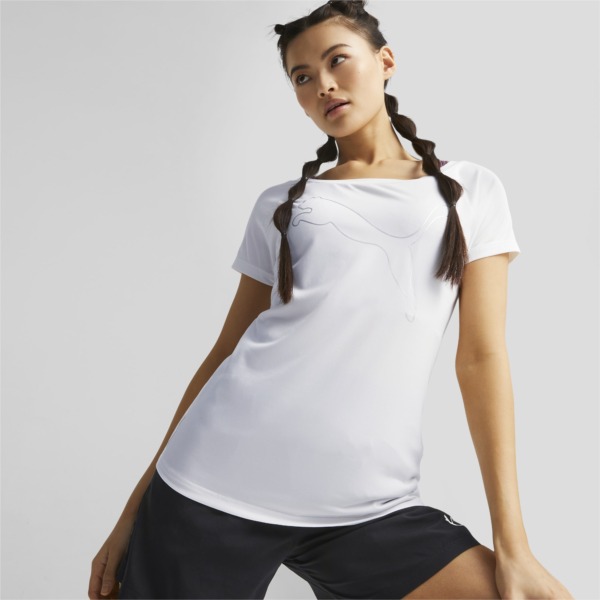 Puma - Womens T-Shirt White GOOFASH