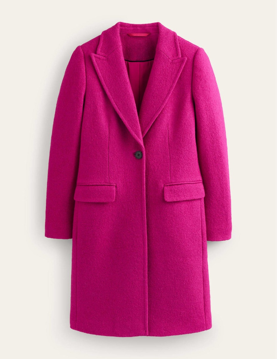 Purple Coat for Women by Boden GOOFASH