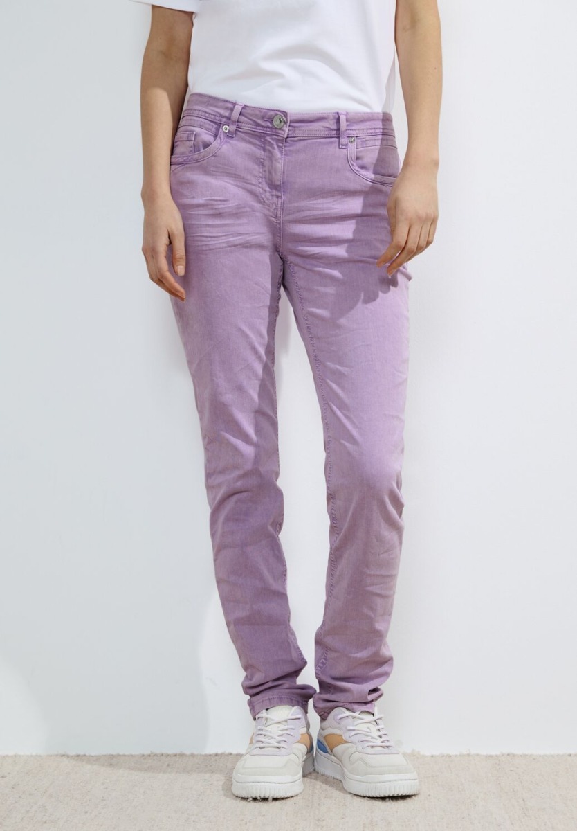 Purple Lady Jeans Cecil GOOFASH