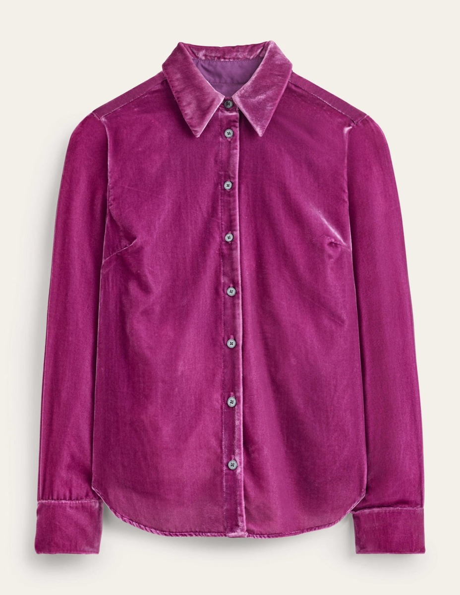 Purple - Lady Shirt - Boden GOOFASH