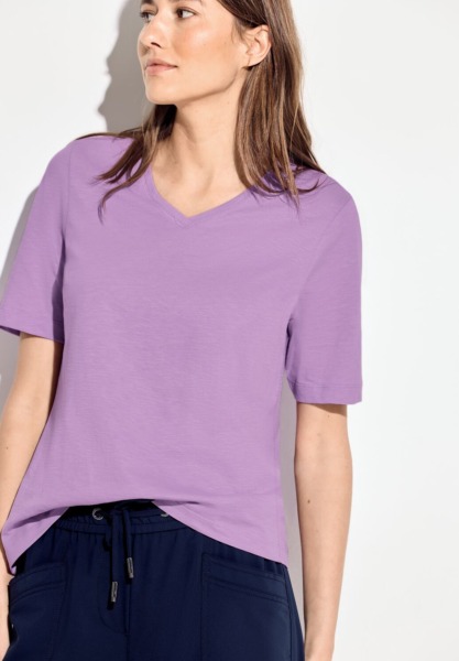 Purple T-Shirt Cecil Women GOOFASH