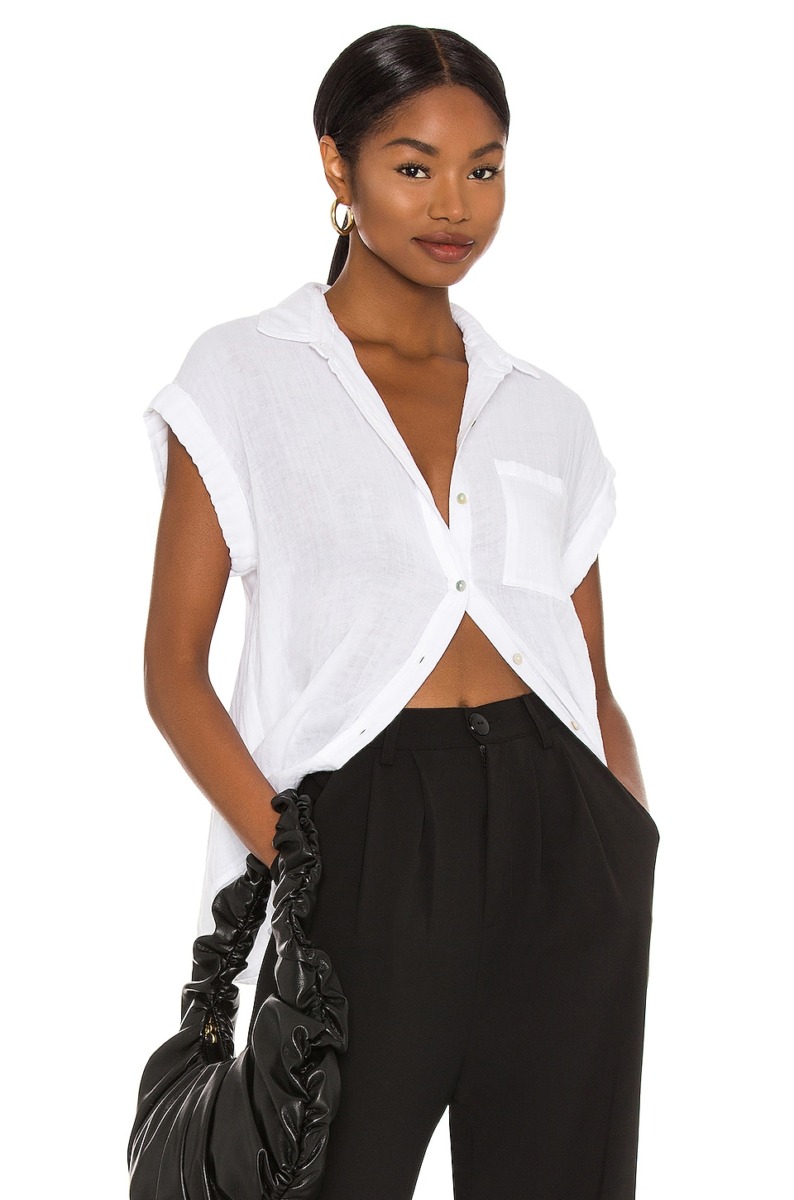 Rails White Top for Woman at Revolve GOOFASH