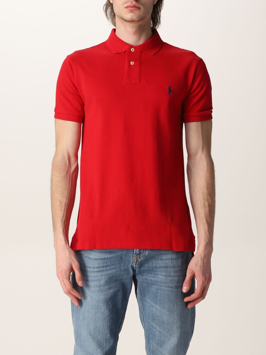 Ralph Lauren Men Poloshirt Red - Giglio GOOFASH