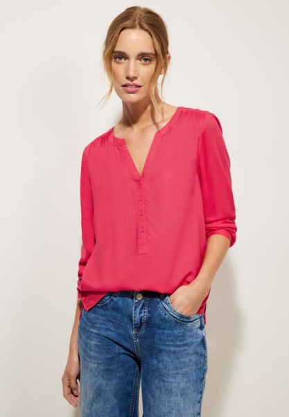 Red Woman Blouse Street One GOOFASH