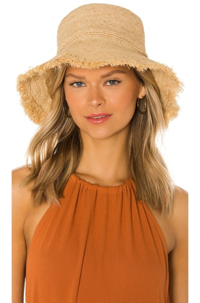 Revolve Bucket Hat Ivory for Woman from Hattack GOOFASH