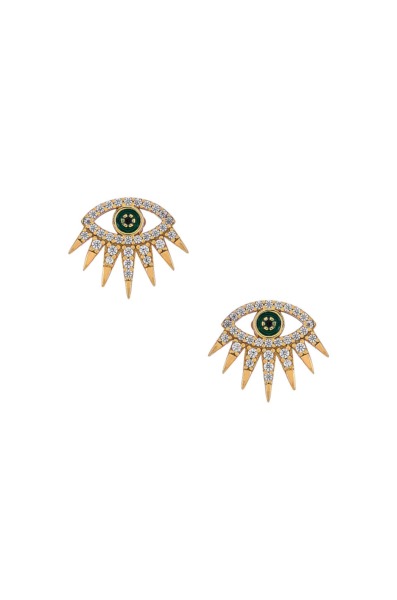 Revolve - Lady Earrings in Gold GOOFASH