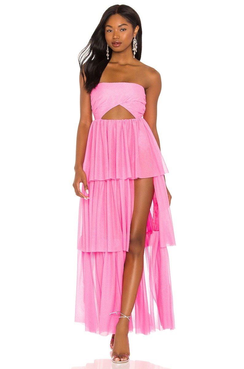 Revolve Pink Maxi Dress for Woman by For GOOFASH