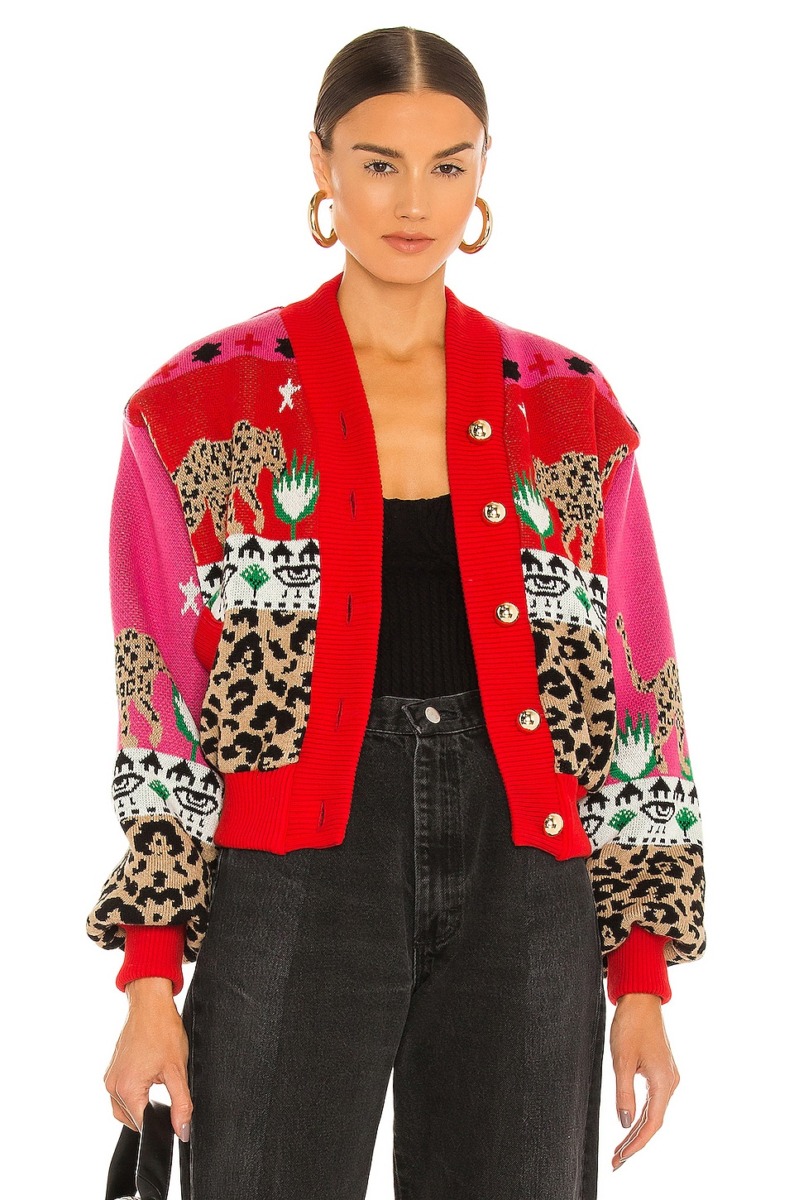 Revolve - Red Bomber Jacket for Women from Hayley Menzies GOOFASH