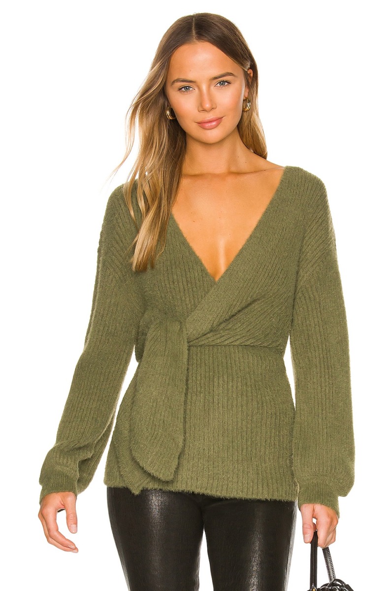 Revolve - Sweater in Green for Women from House of Harlow 196 GOOFASH