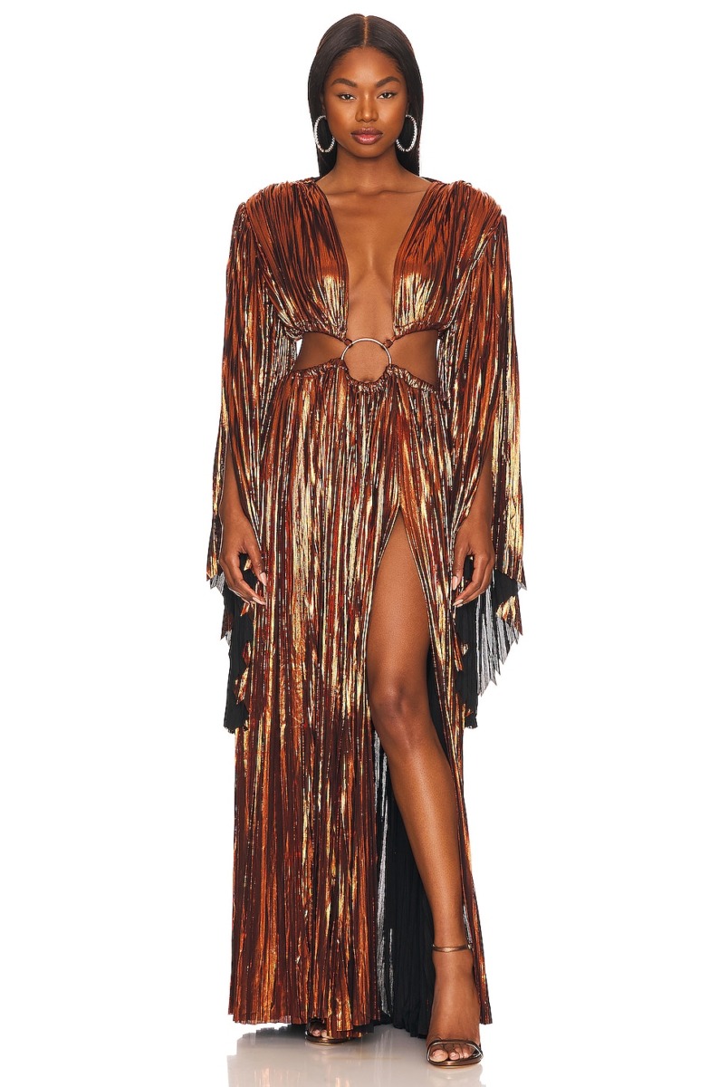 Revolve - Woman Brown Maxi Dress from Bronx and Banco GOOFASH