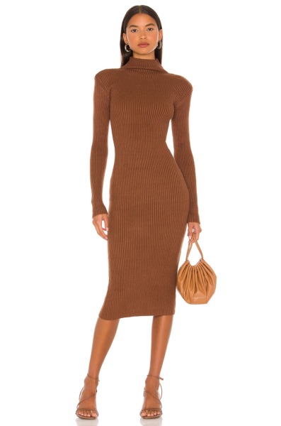Revolve - Woman Sweater Dress in Brown from Astr The Label GOOFASH
