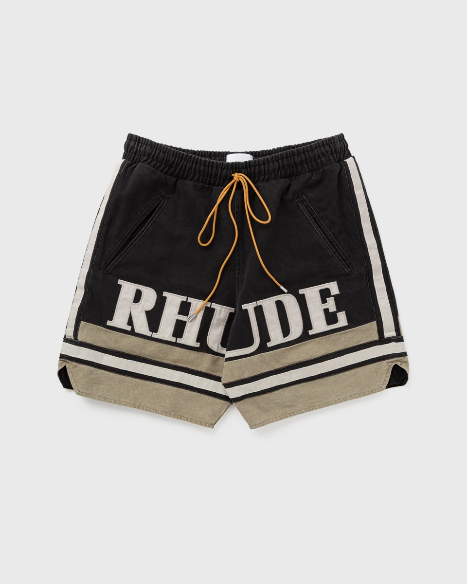 Rhude - Shorts in Black Bstn Man GOOFASH