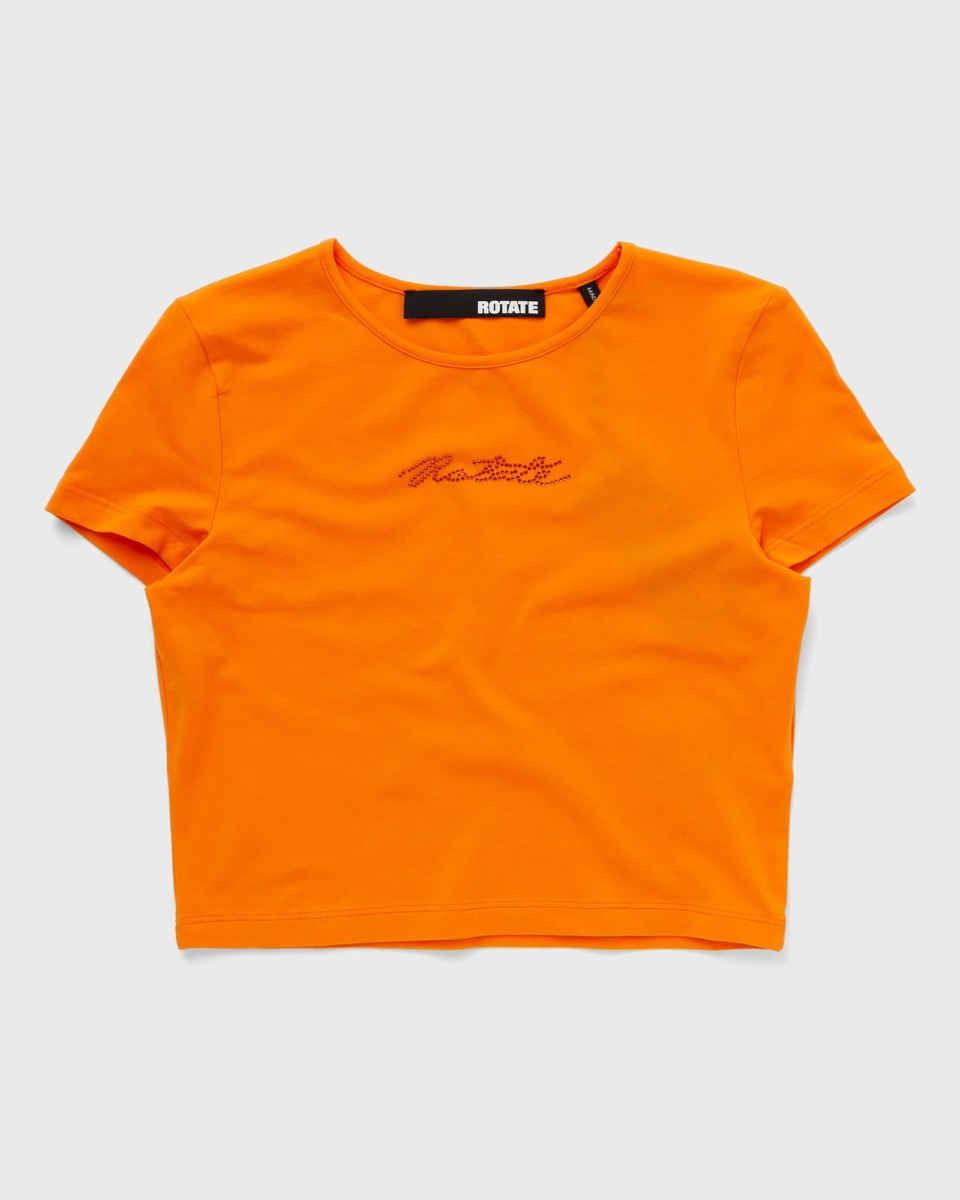 Rotate - Woman Shorts Orange by Bstn GOOFASH