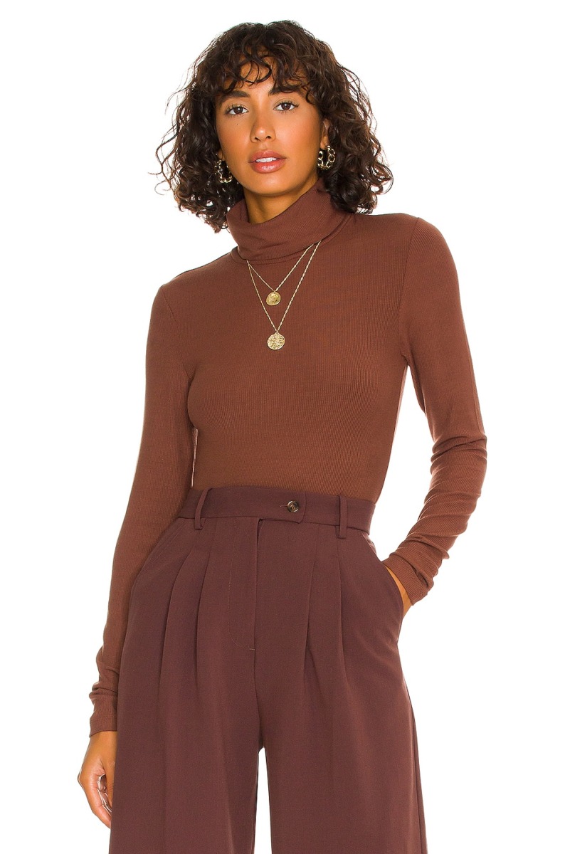 Sanctuary - Turtleneck in Burgundy for Woman by Revolve GOOFASH