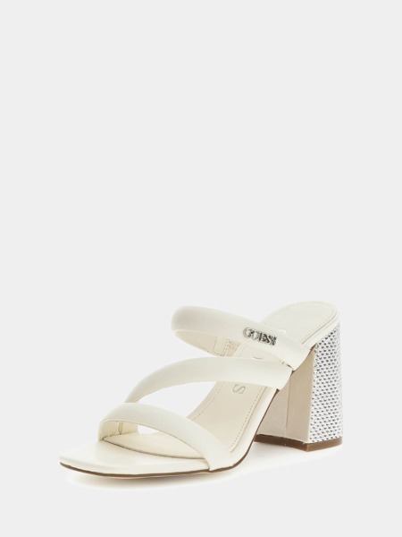 Sandals Cream for Women at Guess GOOFASH