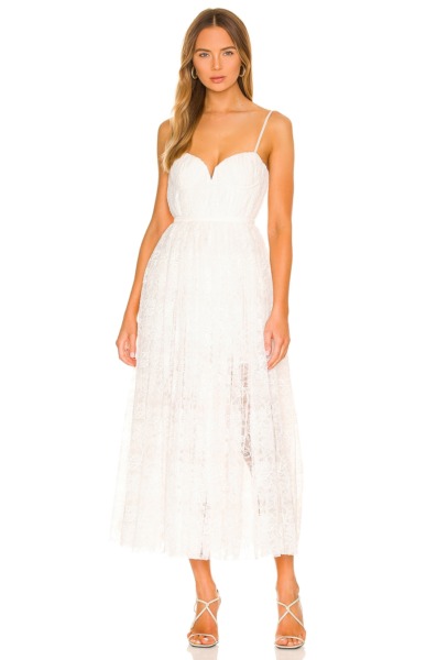 Sau Lee Dress in White for Woman by Revolve GOOFASH