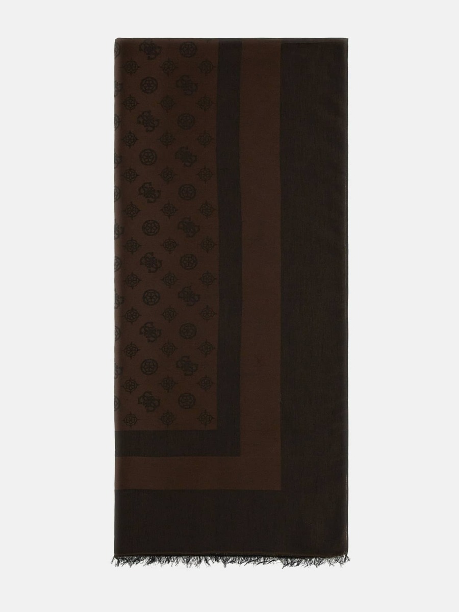 Scarf Brown for Women from Guess GOOFASH