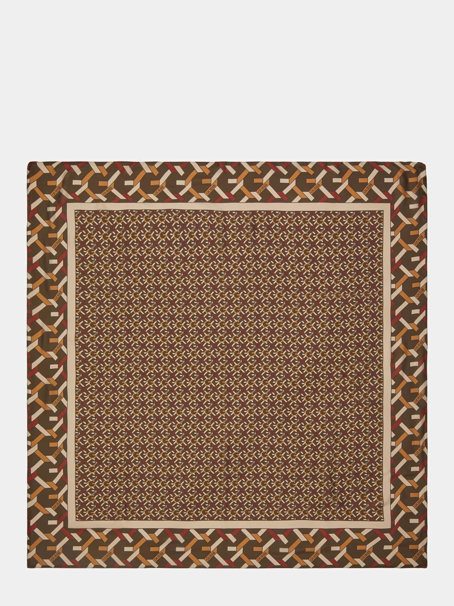 Scarf Brown from Guess GOOFASH