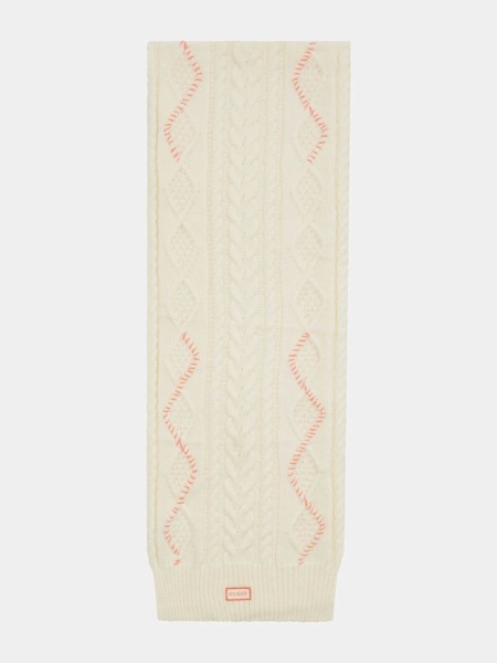 Scarf in Cream for Women by Guess GOOFASH