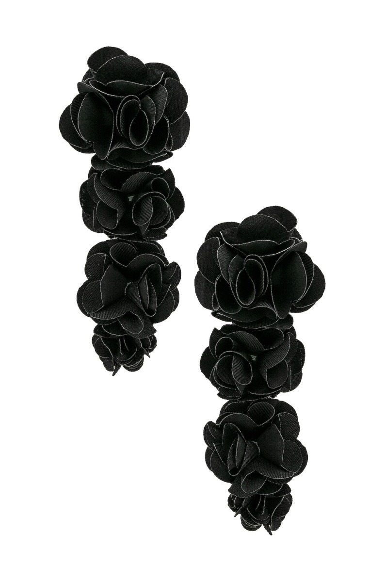 Shashi Earrings in Black Revolve GOOFASH