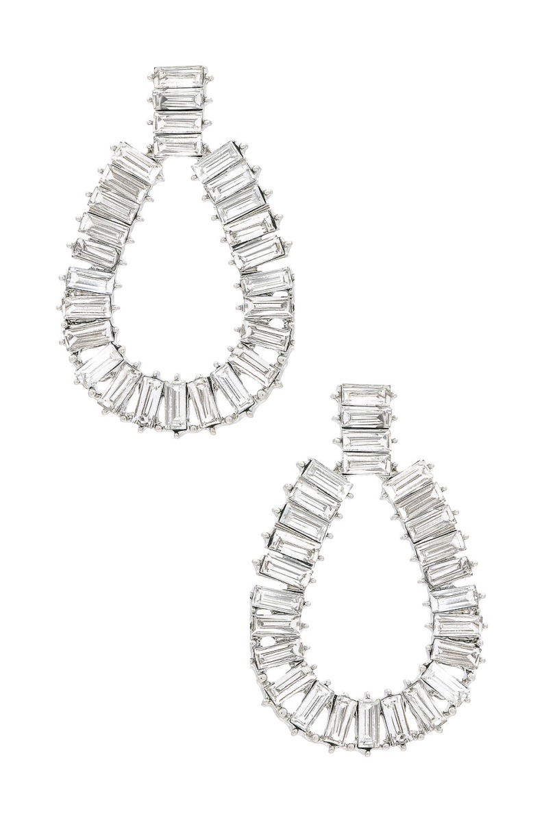Shashi Ladies Silver Earrings by Revolve GOOFASH