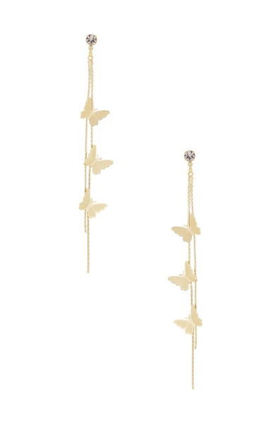 Shashi Woman Earrings in Gold from Revolve GOOFASH