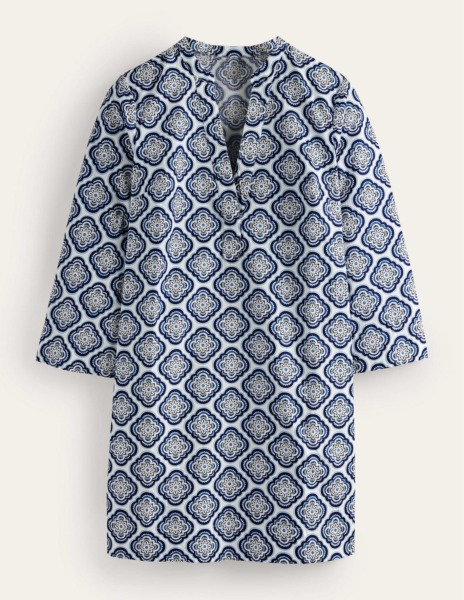 Shift Dress in Blue for Women by Boden GOOFASH