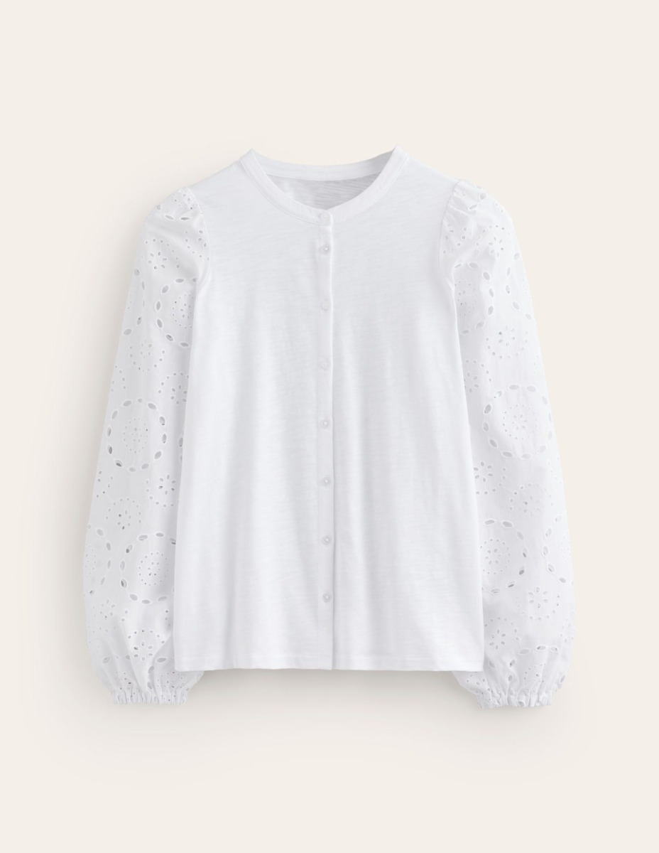 Shirt White for Women by Boden GOOFASH
