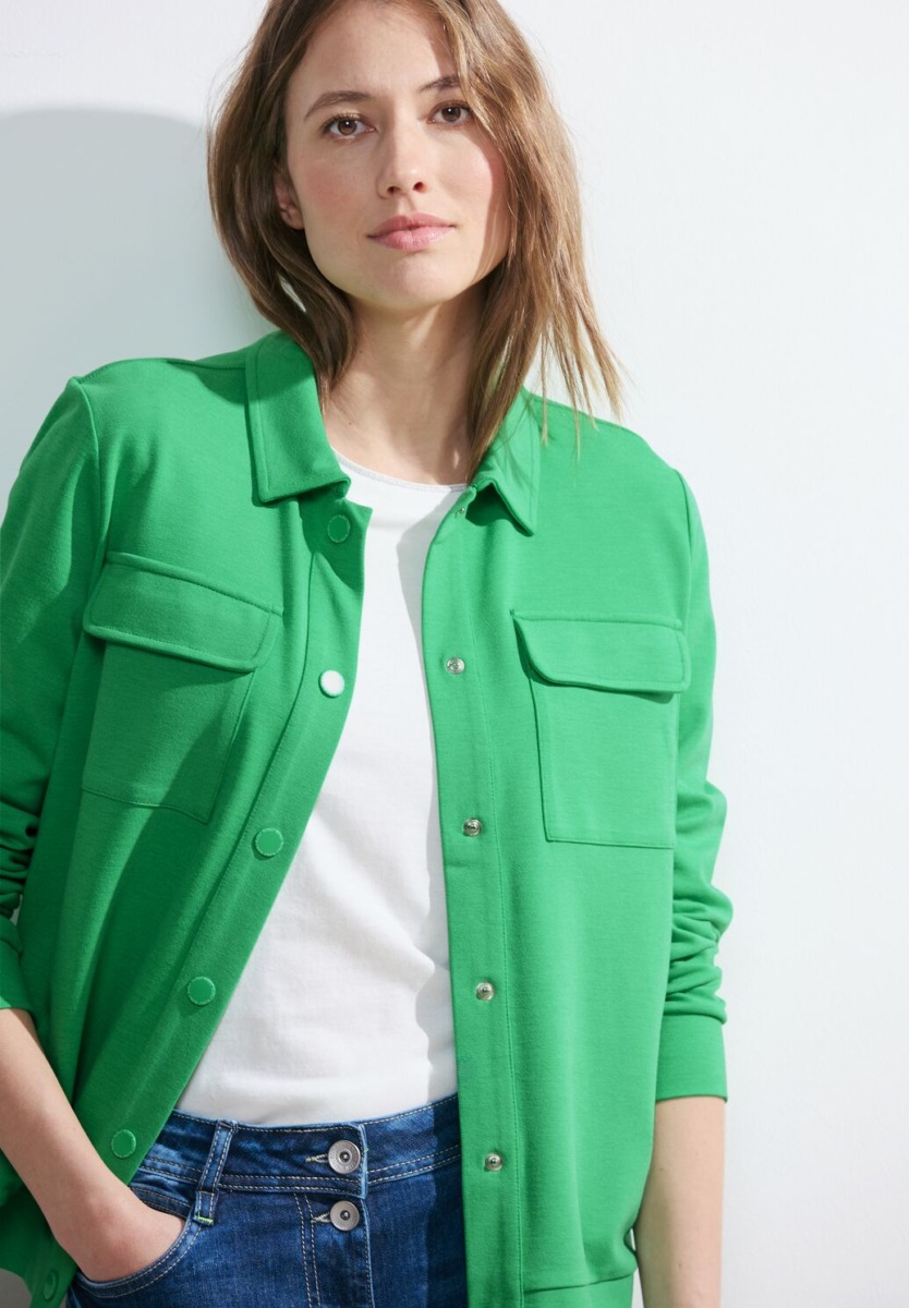 Shirt in Green - Cecil - Woman - Cecil GOOFASH