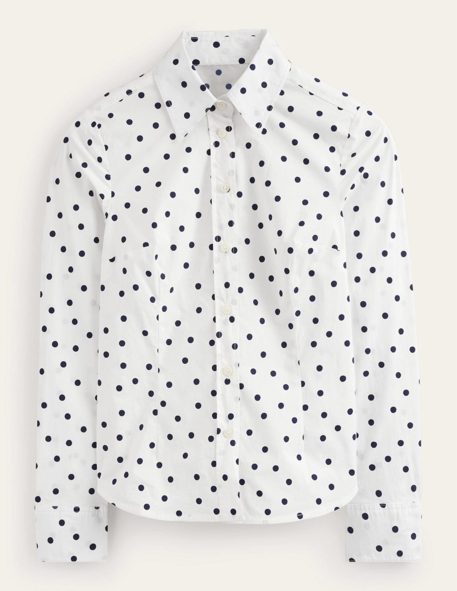 Shirt in Ivory - Boden - Woman - Boden GOOFASH