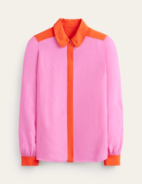 Shirt in Pink - Woman - Boden GOOFASH