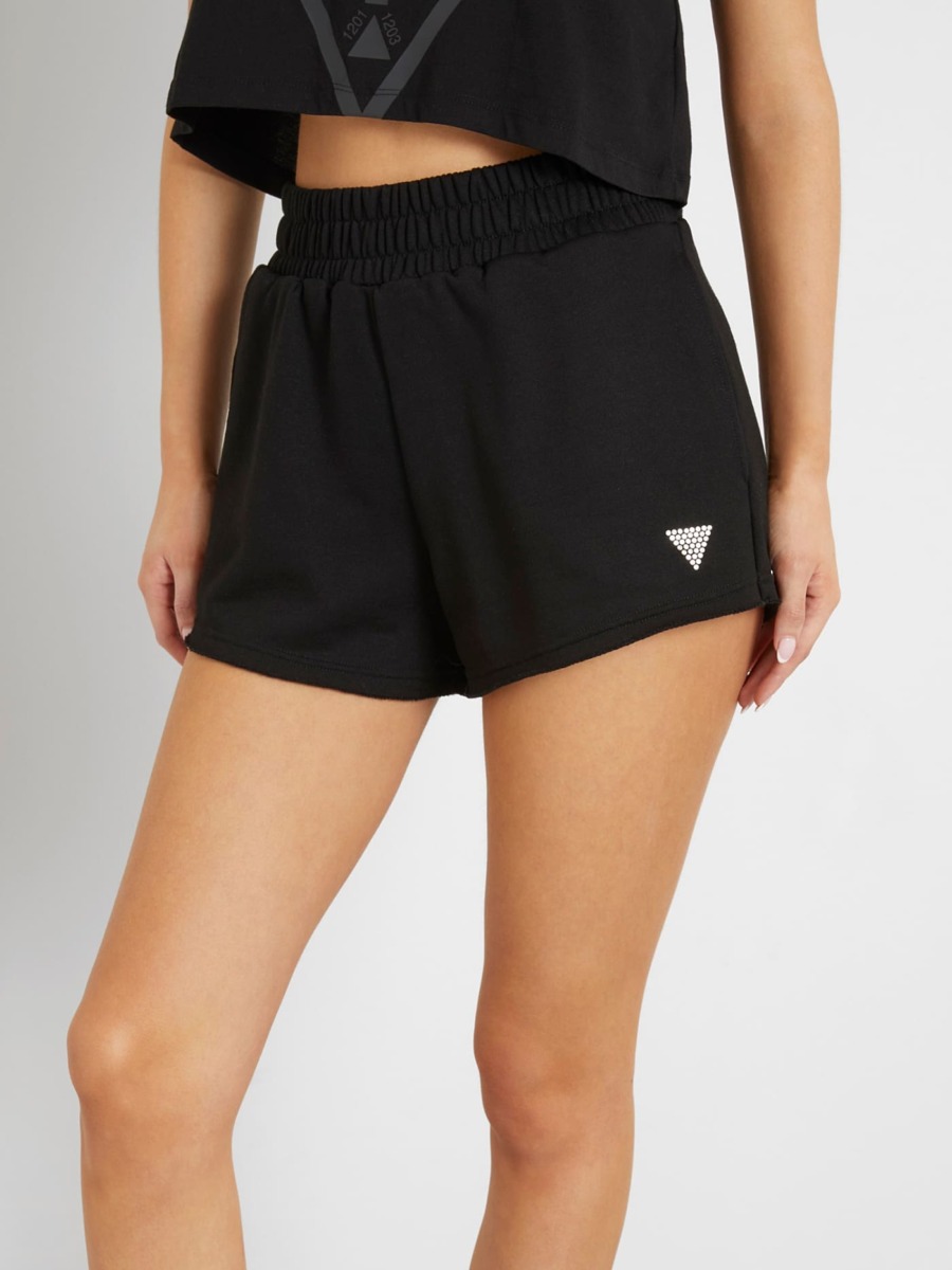 Shorts in Black for Woman from Guess GOOFASH