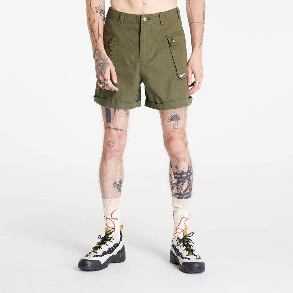 Shorts in Khaki - Nike Man - Footshop GOOFASH